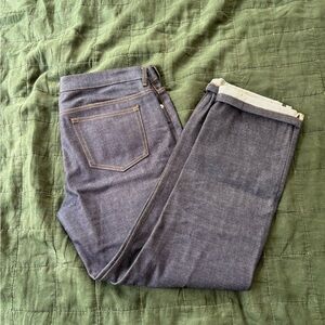 A.P.C. Petit Standard raw denim.
